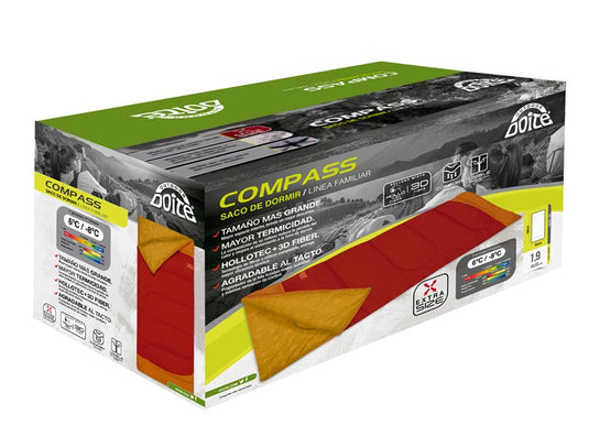 Bolsa de Dormir Doite Compass Plus Naranja -2°C
