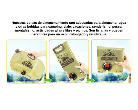 Bolsa de almacenamiento de Agua Portatil 8L